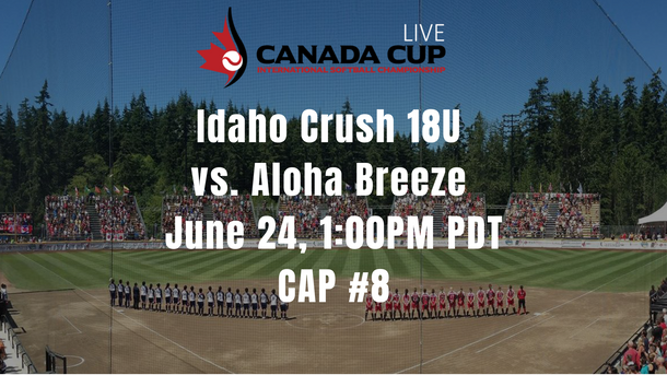 FGCONG2 - Idaho Crush 18U  vs. Aloha Breeze  PDT CAP #8